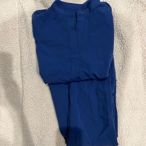 Figs XS Blue Scrub Set